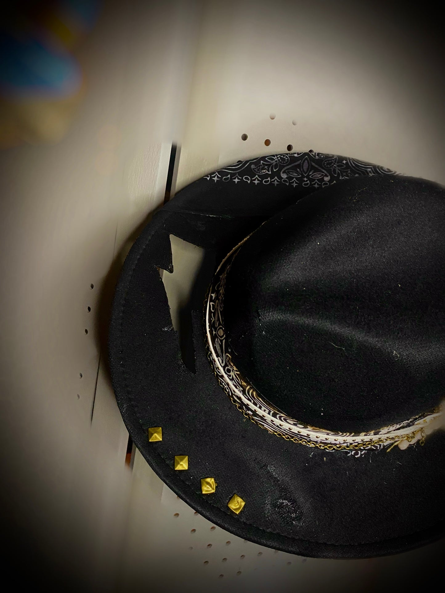 Black Custom Hat