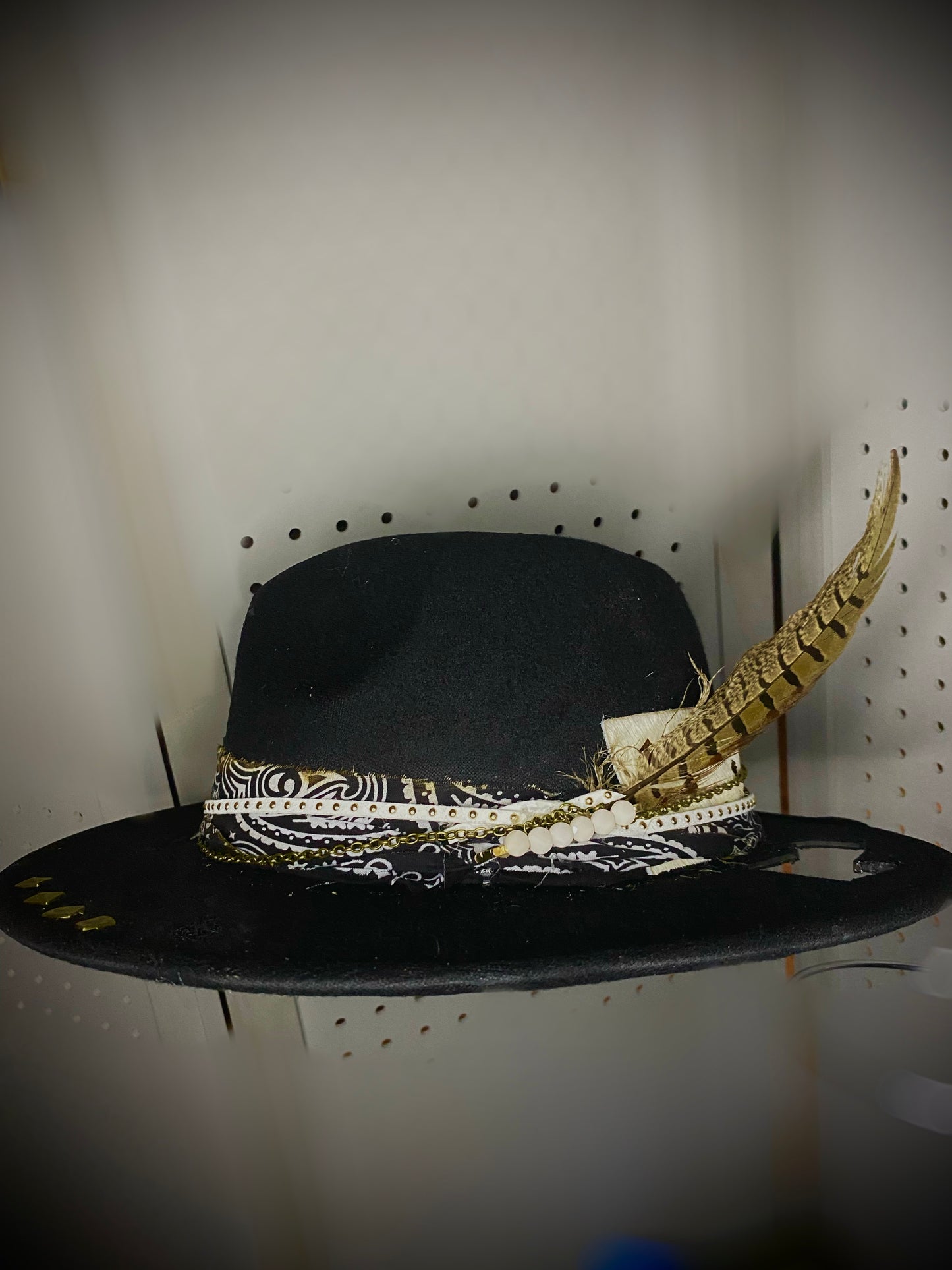 Black Custom Hat