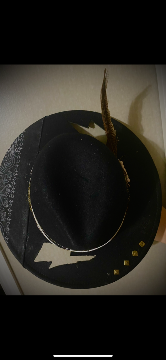 Black Custom Hat