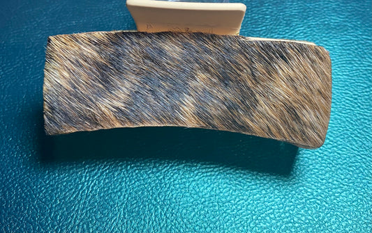 Cowhide Covered Clip