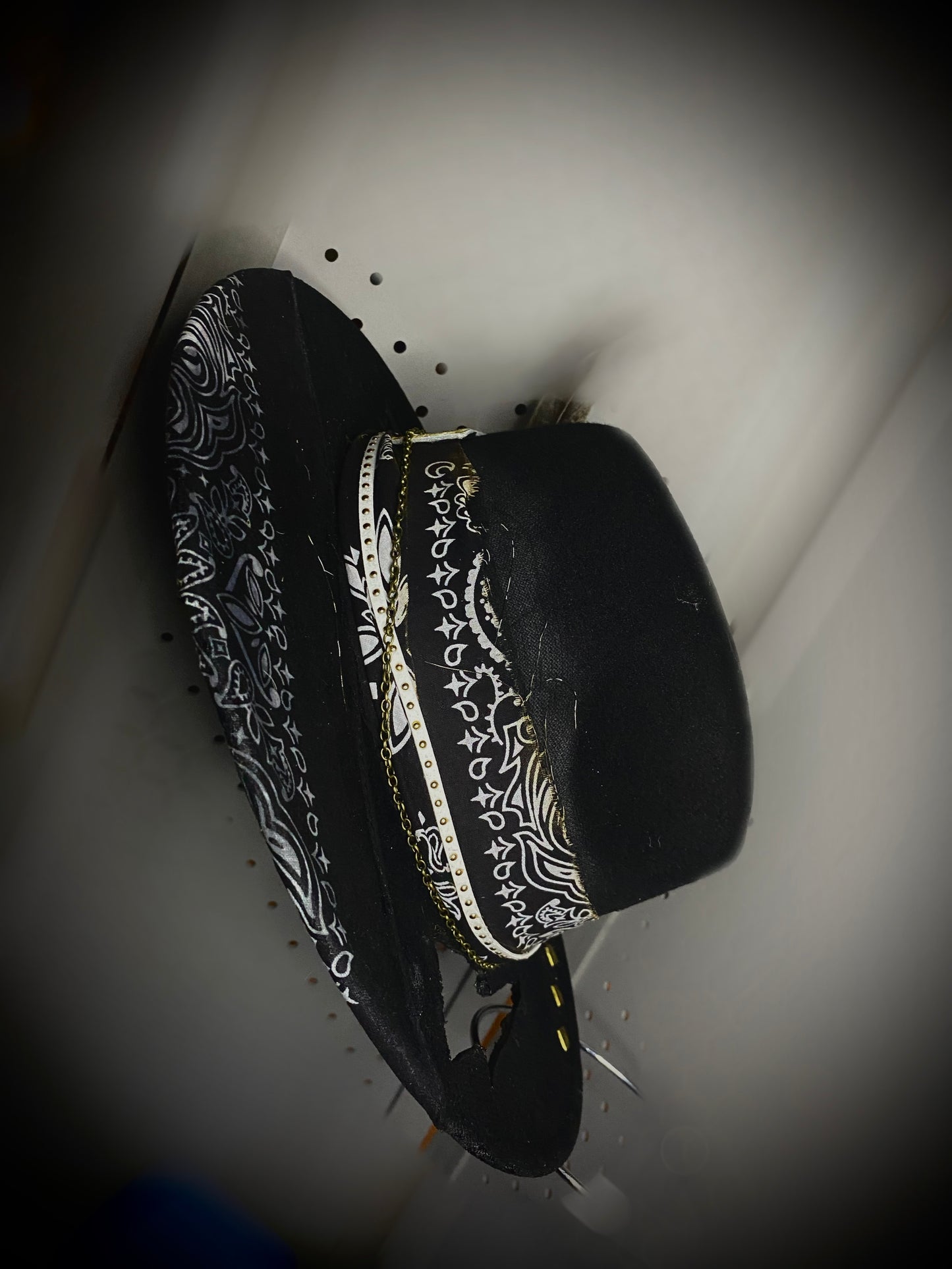 Black Custom Hat